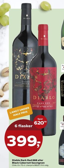 Diablo Dark Red 666 eller Black Cabernet Sauvignon
