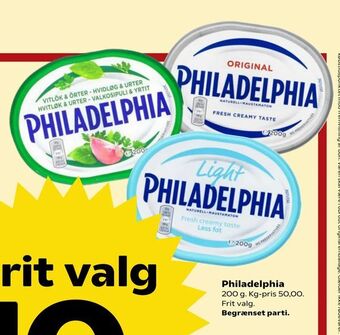SuperBrugsen Philadelphia tilbud