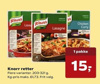 SuperBrugsen Knorr retter tilbud