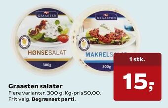 SuperBrugsen Graasten salater tilbud