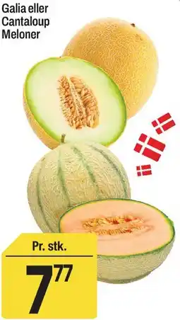 ABC Lavpris Galia eller Cantaloup Meloner tilbud