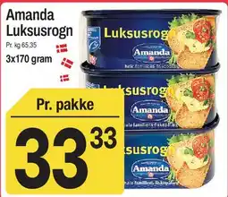 ABC Lavpris Amanda Luksusrogn tilbud