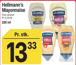 ABC Lavpris Hellmann's Mayonnaise tilbud