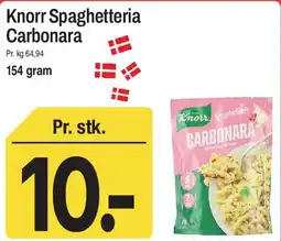 ABC Lavpris Knorr Spaghetteria Carbonara tilbud