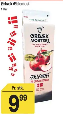 ABC Lavpris Ørbæk Æblemost tilbud