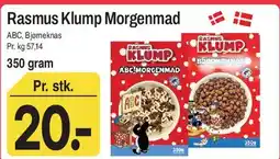 ABC Lavpris Rasmus Klump Morgenmad tilbud