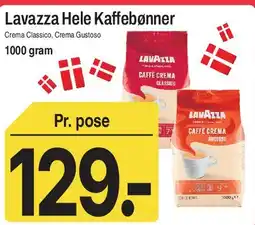 ABC Lavpris Lavazza Hele Kaffebønner tilbud