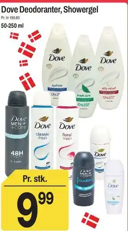 ABC Lavpris Dove Deodorant / Showergel tilbud