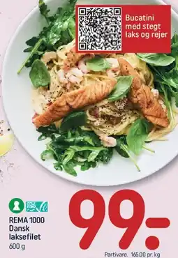 REMA 1000 REMA 1000 Dansk laksefilet tilbud