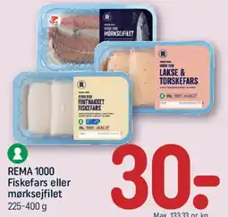 REMA 1000 REMA 1000 fiskefars eller mørsejfilet tilbud