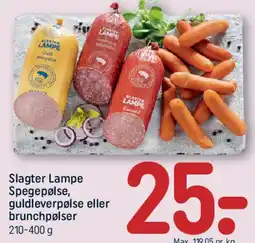 REMA 1000 Spegepølse, guldleverpølse eller brunchpølser tilbud