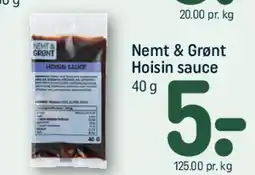 REMA 1000 Nemt & Grønt Hoisin sauce tilbud
