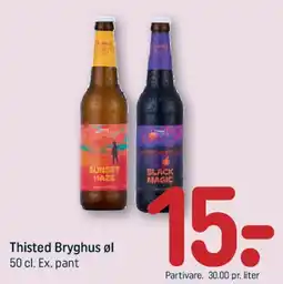 REMA 1000 Thisted Bryghus øl tilbud
