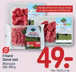 REMA 1000 Friland Dansk kød tilbud