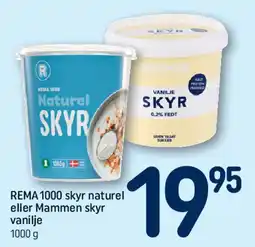 REMA 1000 REMA1000 skyr / Mammen skyr tilbud