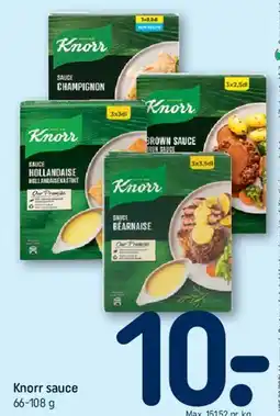 REMA 1000 Knorr sauce tilbud