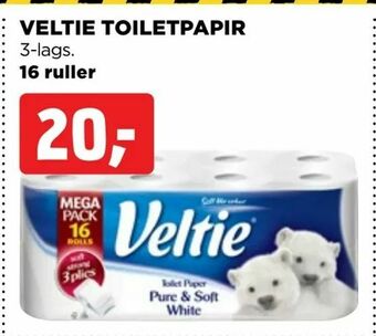 jem & fix Veltie toiletpapir tilbud