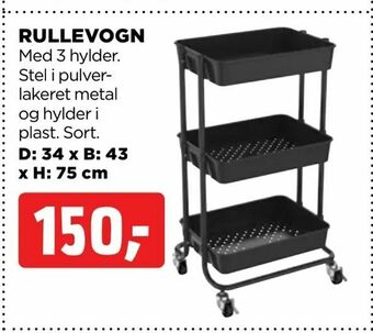 jem & fix Rullevogn tilbud