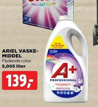 jem & fix Ariel vaskemiddel tilbud