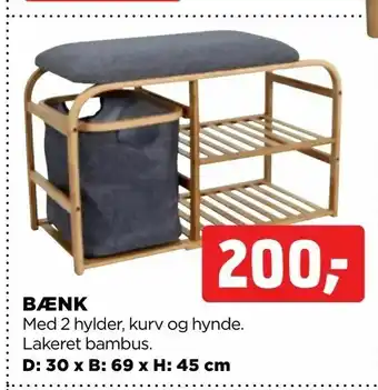 jem & fix Bænk tilbud