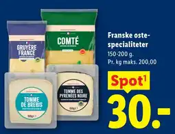 Lidl Franske oste-specialiteter tilbud