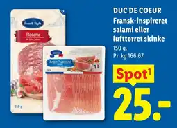 Lidl Duc de Coeur tilbud
