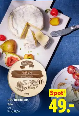 Lidl Duc De Coeur Brie tilbud