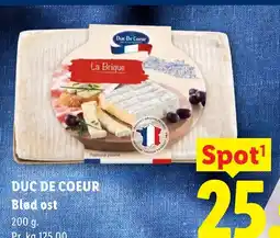 Lidl Duc de Coeur Blød ost tilbud