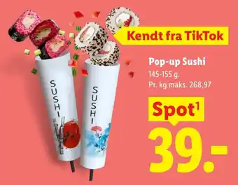 Pop-up Sushi