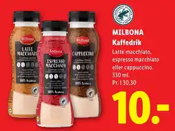 Lidl Milbona Kaffedrik tilbud