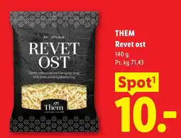 Lidl Them Revet ost tilbud