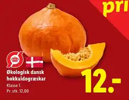 Lidl Hokkaidogræskar tilbud