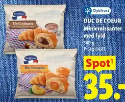 Lidl Duc De Coeur Minicroissanter med fyld tilbud