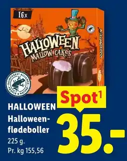 Lidl Halloween-flødeboller tilbud