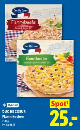 Lidl Duc De Coeur Flammkuchen tilbud