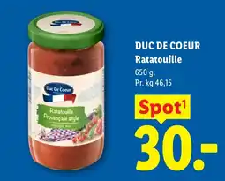 Lidl Duc De Coeur ratatouille tilbud