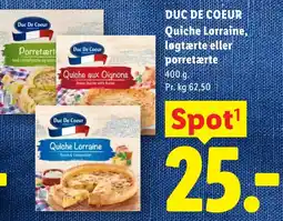 Lidl Duc De Coeur Quiche Lorraine tilbud