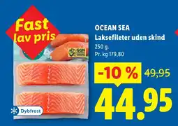 Lidl Ocean Sea Laksefileter uden skind tilbud
