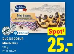 Lidl Duc De Coeur Minieclairs tilbud