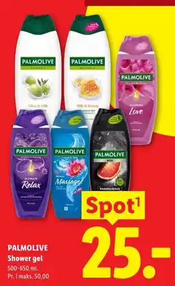 Lidl Palmolive shower gel tilbud