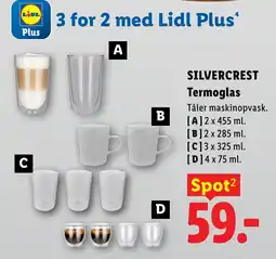 Lidl Silvercrest Termoglas tilbud