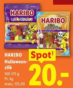 Lidl Haribo halloween-slik tilbud
