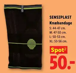 Lidl Sensioplast Knæbandage tilbud