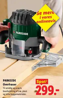 Lidl Parkside Overfræser tilbud