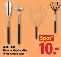 Lidl SensiPlast skohorn, kløpind eller hovedbundsmassør tilbud