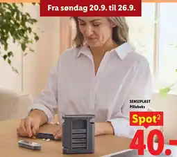 Lidl SensiPlast Pilleboks tilbud
