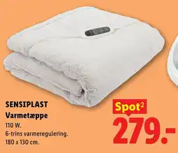 Lidl SensiPlast Varmetæppe tilbud