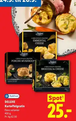 Lidl Deluxe Kartoffelgratin tilbud