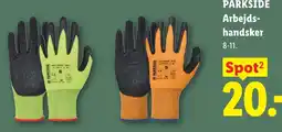Lidl Parkside arbejds-handsker tilbud