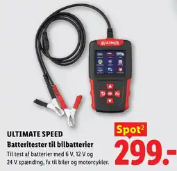 Lidl Ultimate Speed Batteritester til bilbatterier tilbud